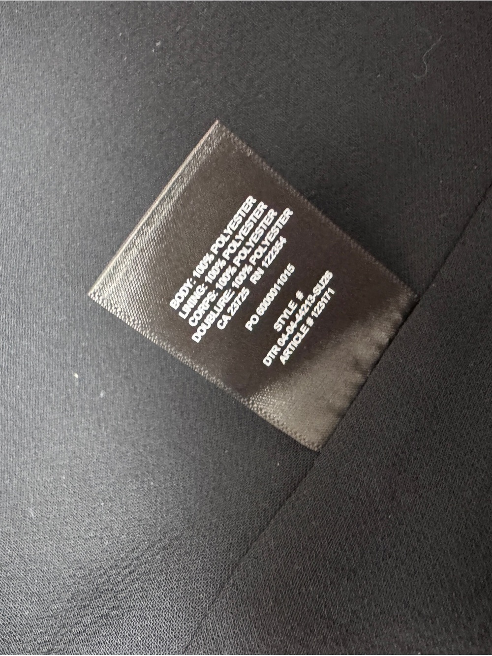 Aritzia ‘Attire’ Crepette Hooked Vest Top - Black, Women’s 10 - Picture 9 of 9